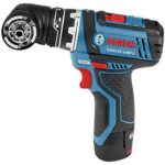 Bosch PS31-2A - Kit de brocas para herramientas eléctricas (12 V, 3/8 pulgadas, controlador de dos velocidades, juego de taladros inalámbricos, incluye dos baterías de iones de litio | BOSCH