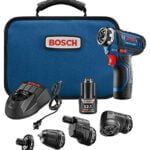 Bosch PS31-2A - Kit de brocas para herramientas eléctricas (12 V, 3/8 pulgadas, controlador de dos velocidades, juego de taladros inalámbricos, incluye dos baterías de iones de litio | BOSCH