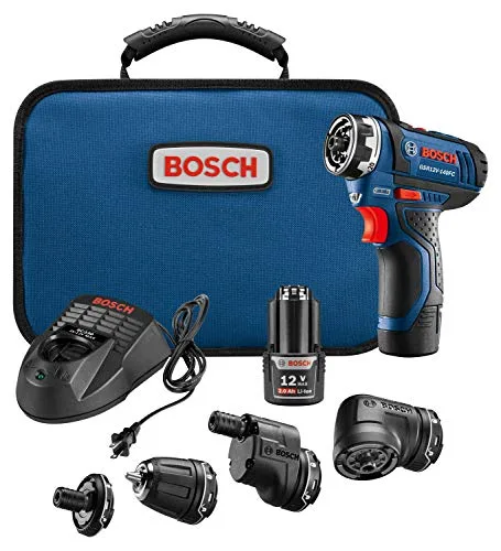 Bosch PS31-2A - Kit de brocas para herramientas eléctricas (12 V, 3/8 pulgadas, controlador de dos velocidades, juego de taladros inalámbricos, incluye dos baterías de iones de litio | BOSCH