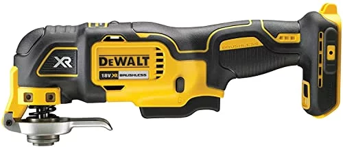 DEWALT DCS356NT-XJ - Multi-herramienta Oscilante sin escobillas XR 18V sin cargador/batería con maletín TSTAK II + 29 Accesorios | DEWALT
