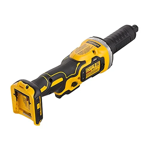 Dewalt DCG426N-XJ Amoladora recta escobillas XR 18V sin cargador/batería, 18 V, Yellow/Black, 125mm | DEWALT