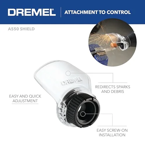 Dremel Mfg A550 Shield Rotary Attachment Kit | DREMEL