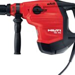 Hilti 2063006 Martillo combinado TE 70-AVR 230 V (1800 W, 11.5 J, SDS Max, Tareas pesadas de perforación y cincelado en hormigón. Sistema AVR. Diámetro:12-55 mm. Peso: 8,3 kg. Incluye maletín) | HILTI