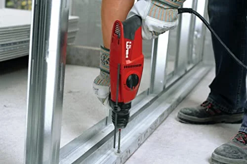 Hilti 228080 Martillo perforador compacto TE 2 230V (650 W, 1.8 J, SDS Plus, Tareas de perforación con 2 modos: con y sin percusión. Peso: 2,7 kg. Incluye maletín) | HILTI