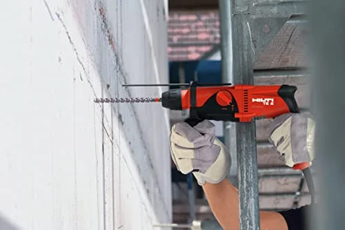 Hilti 228080 Martillo perforador compacto TE 2 230V (650 W, 1.8 J, SDS Plus, Tareas de perforación con 2 modos: con y sin percusión. Peso: 2,7 kg. Incluye maletín) | HILTI