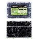 Kalolary - Juego de riego de 300 piezas de 1/4 pulgadas, herramientas de jardín, aspersor, conector de tubería para paisaje, cama de flores, plantas de terraza, invernadero, spray de riego |
