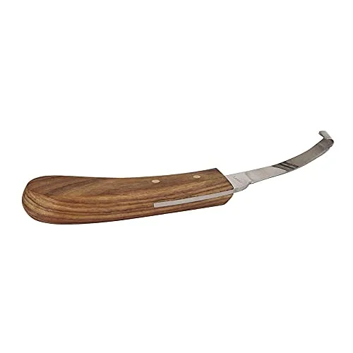 Kerbl 16160 - Cuchillo para pezuñas (hoja de acero inoxidable, 21 cm) |