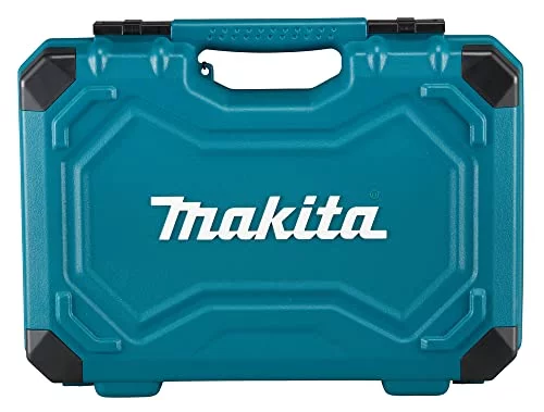 Makita E-06616 - Juego de mantenimiento (120 piezas), color azul y negro | MAKITA