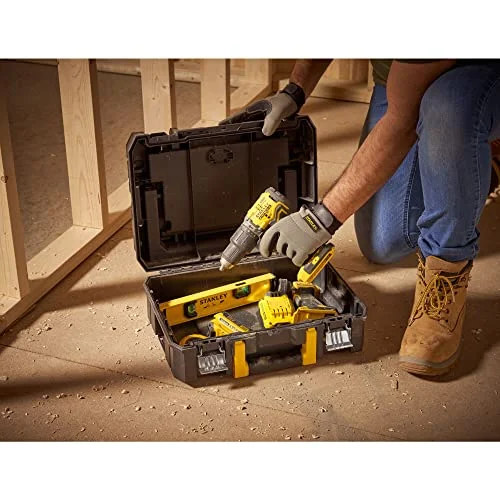 STANLEY FMST1-71967 - Maleta con asa de aluminio PRO-STACK FatMax | STANLEY