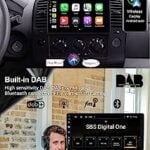 BXLIYER - Built-in DAB - IPS Android 12 Autoradio Para Nissan Navara 3 D40 (2004-2010) - Wireless CarPlay/Android Auto - 4G+64G - LED Cámara + MIC - 9 Pulgada 2 DIN - Volante 360-Cámara Fast-Boot WIFI |