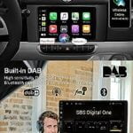 BXLIYER -[Built-in Dab]- IPS Android 13 Autoradio para Benz Smart Fortwo (2011-2015) - Wireless CarPlay/Android Auto - 4G+64G - LED Cámara + Mic - 9 Pulgada 2 DIN - Volante 360-CAM Fast-Boot WiFi DSP |