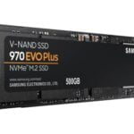 SAMSUNG 970 EVO Plus Series - 500GB PCIe NVMe - M.2 Interno SSD (MZ-V7S500B/AM) |
