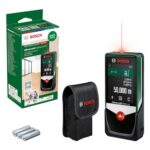 Bosch AdvancedDistance 50 C Medidor Láser (Mide con precisión distancias de hasta 50 m, Pantalla táctil, Diferentes Funciones de medición con Asistencia integrada, en Caja de cartón) |