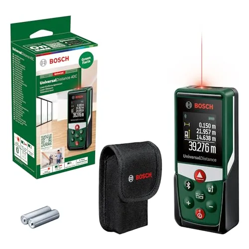 Bosch Medidor Láser UniversalDistance 40C (mide con precisión distancias de hasta 40 m, conectividad Bluetooth, diferentes funciones de medición, en caja de cartón) | Bosch Medidor Laser UniversalDistance 40C mide con precision distancias de hasta 40 m conectividad Bluetooth diferentes funciones de medicion en caja de carton 0 jpg Bosch Medidor Láser UniversalDistance 40C (mide con precisión distancias de hasta 40 m, conectividad Bluetooth, diferentes funciones de medición, en caja de cartón) |