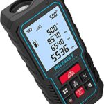 Telémetro Láser 120m, MILESEEY Medidor láser de distancia de precisión de ± 2 mm, Sensor de Ángulo Electrónico, Niveles de Burbuja, Pitágoras, Altura, Medida de área, Función de silencio, LCD-pantalla |